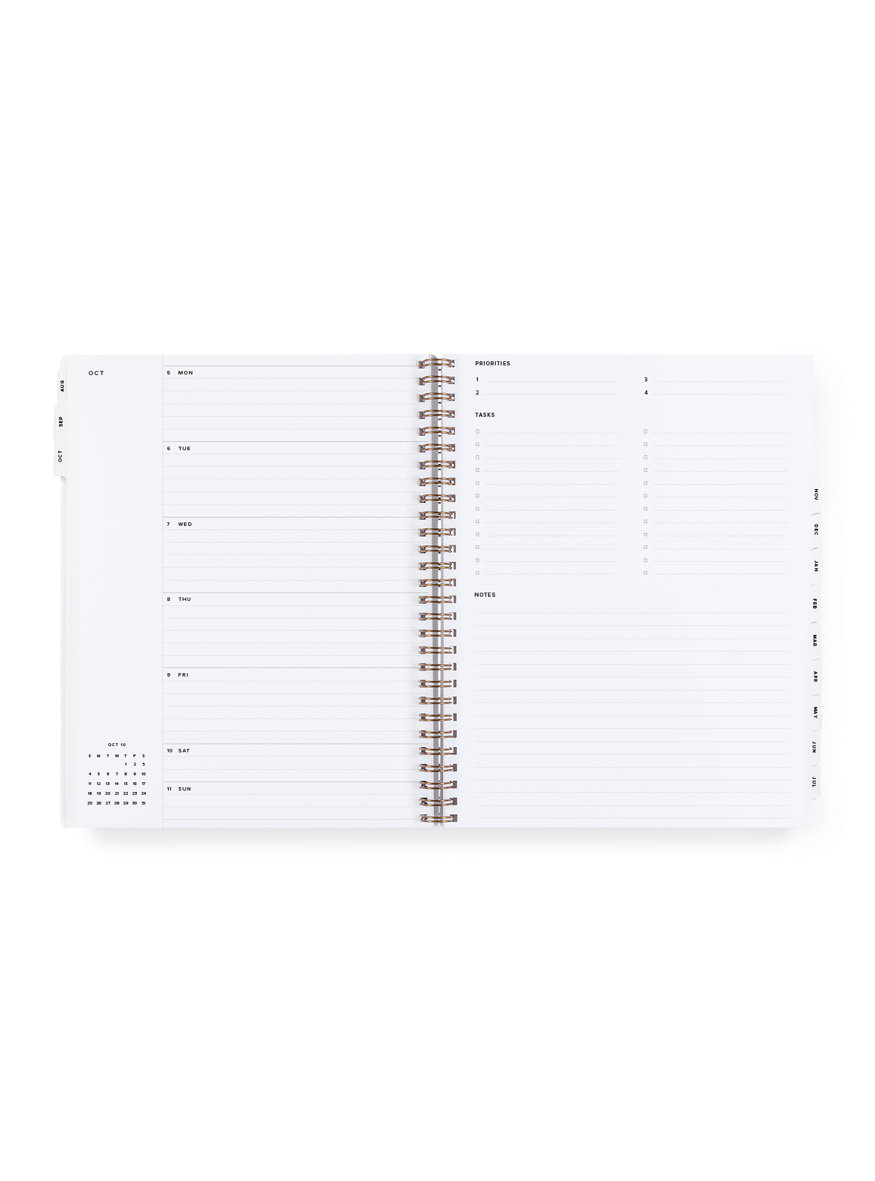 26-27 Year Task Planner week view