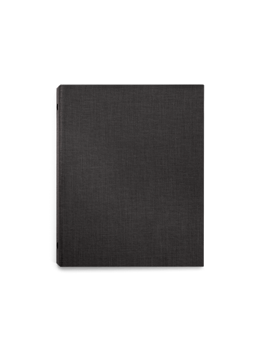The Appointed 25-26 Compact Binder planner in Charcoal Gray  || Charcoal Gray
