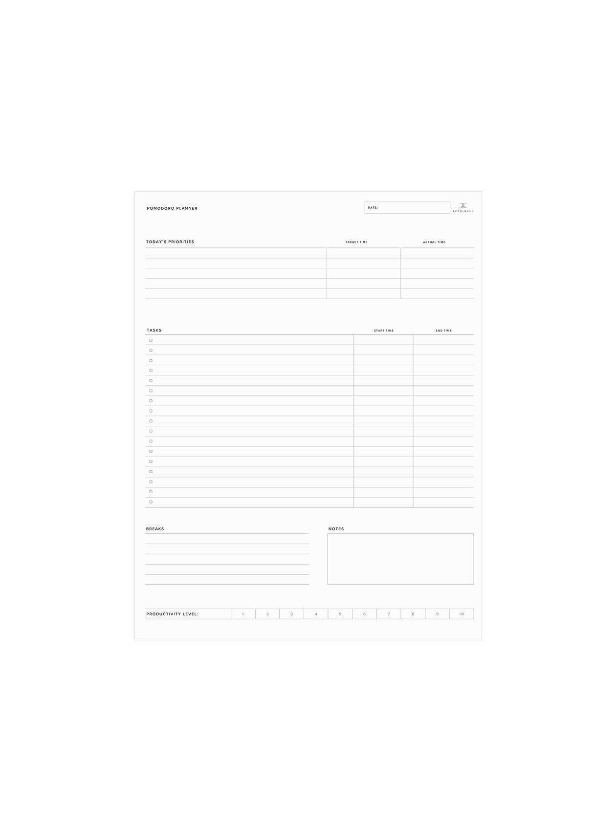 Productivity Interval Tracker