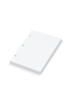 The appo-inted.livempact Binder Lined Inserts, angled side view. || Lined