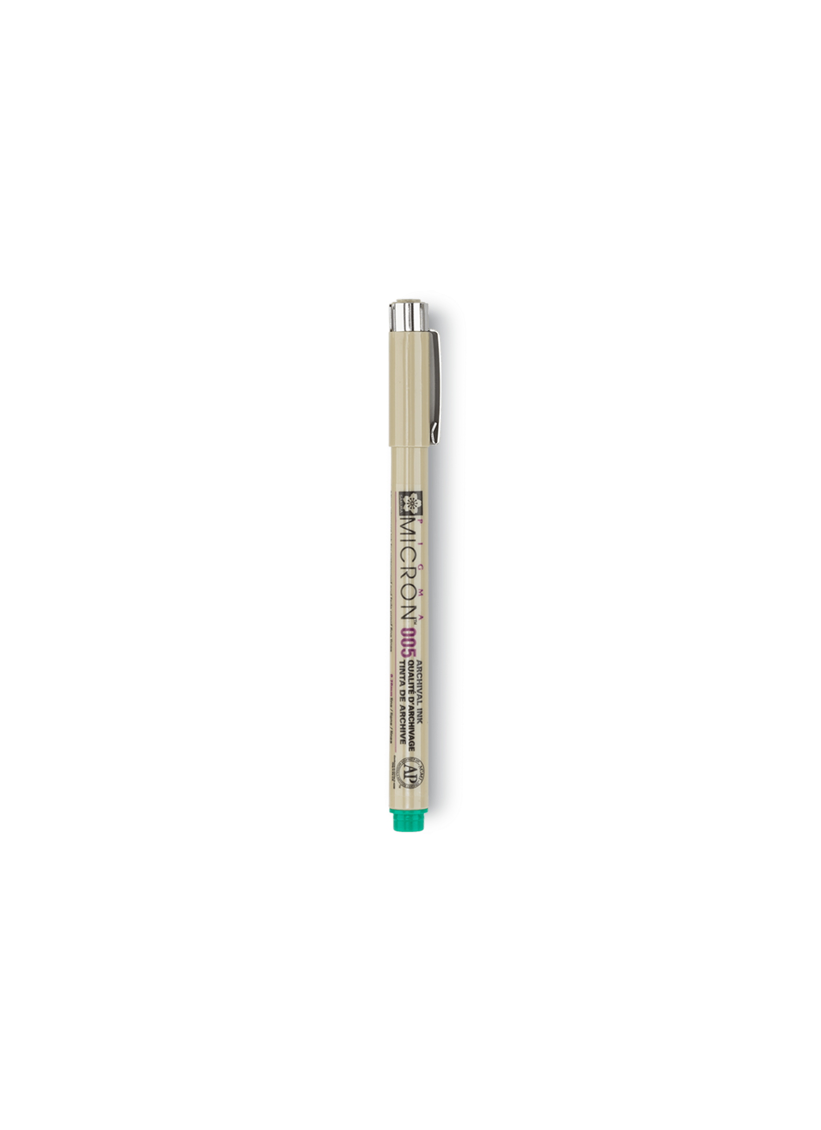 Micron Pen in Green || Green